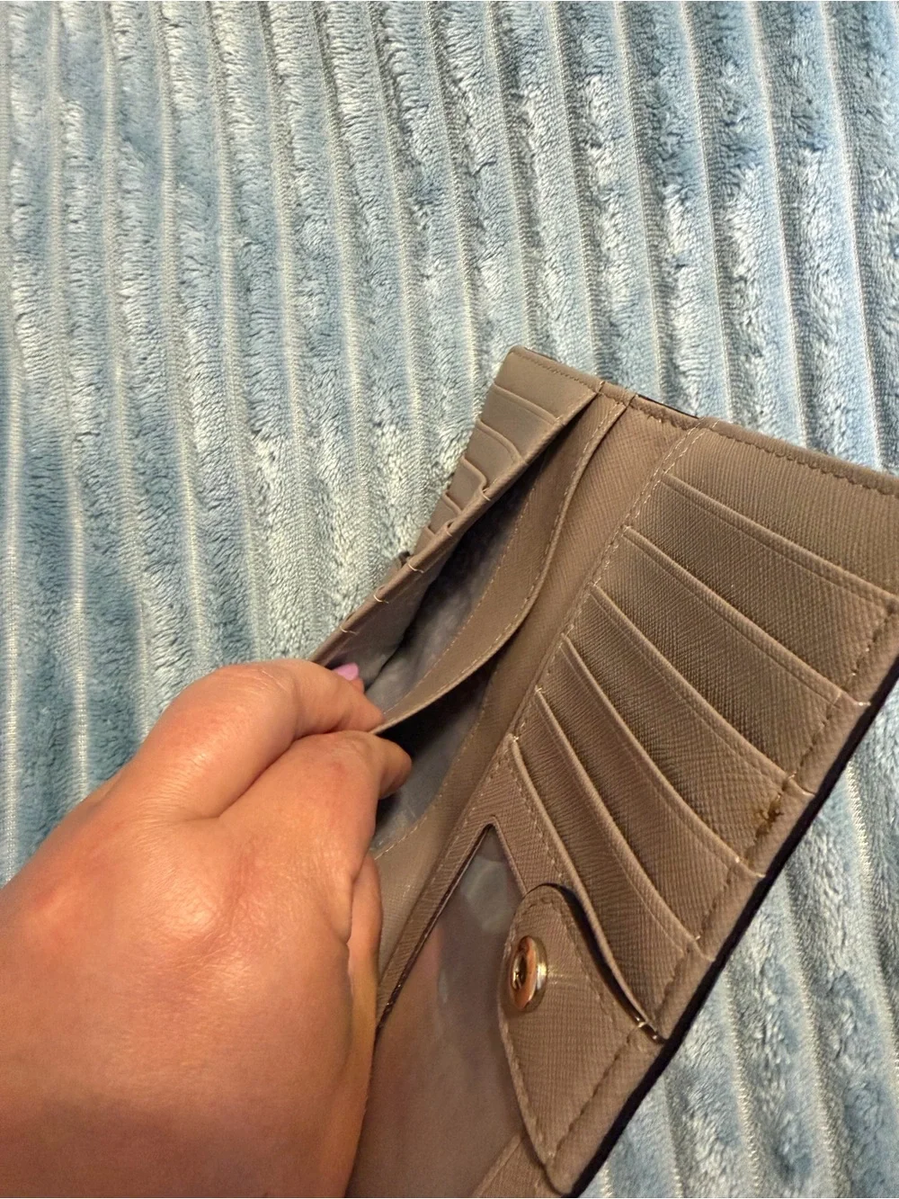 Kate Spade New York Grey/Taupe Wallet